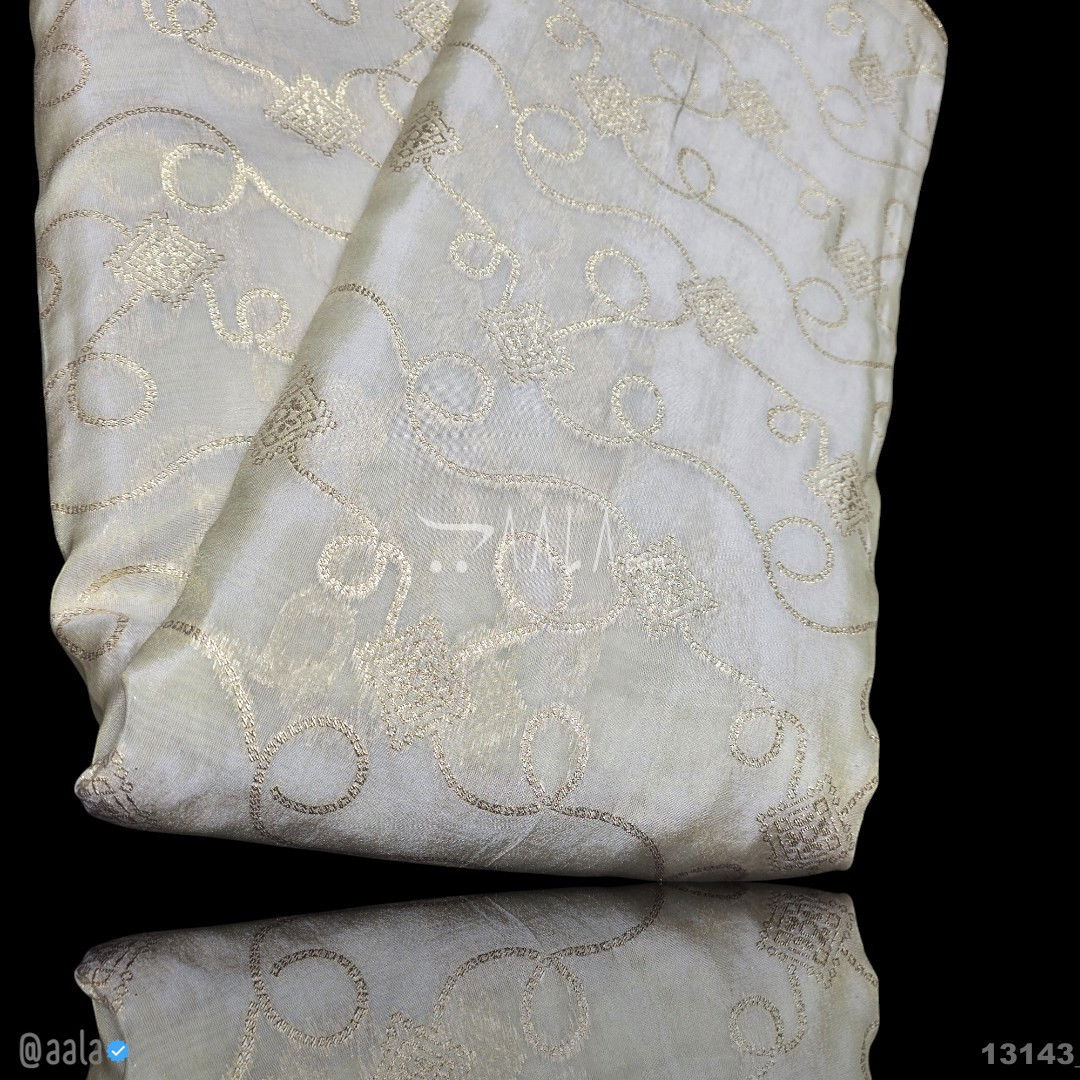 Banarsi-Tissue Silk Viscose 44-Inches DYEABLE Per-Metre #13143