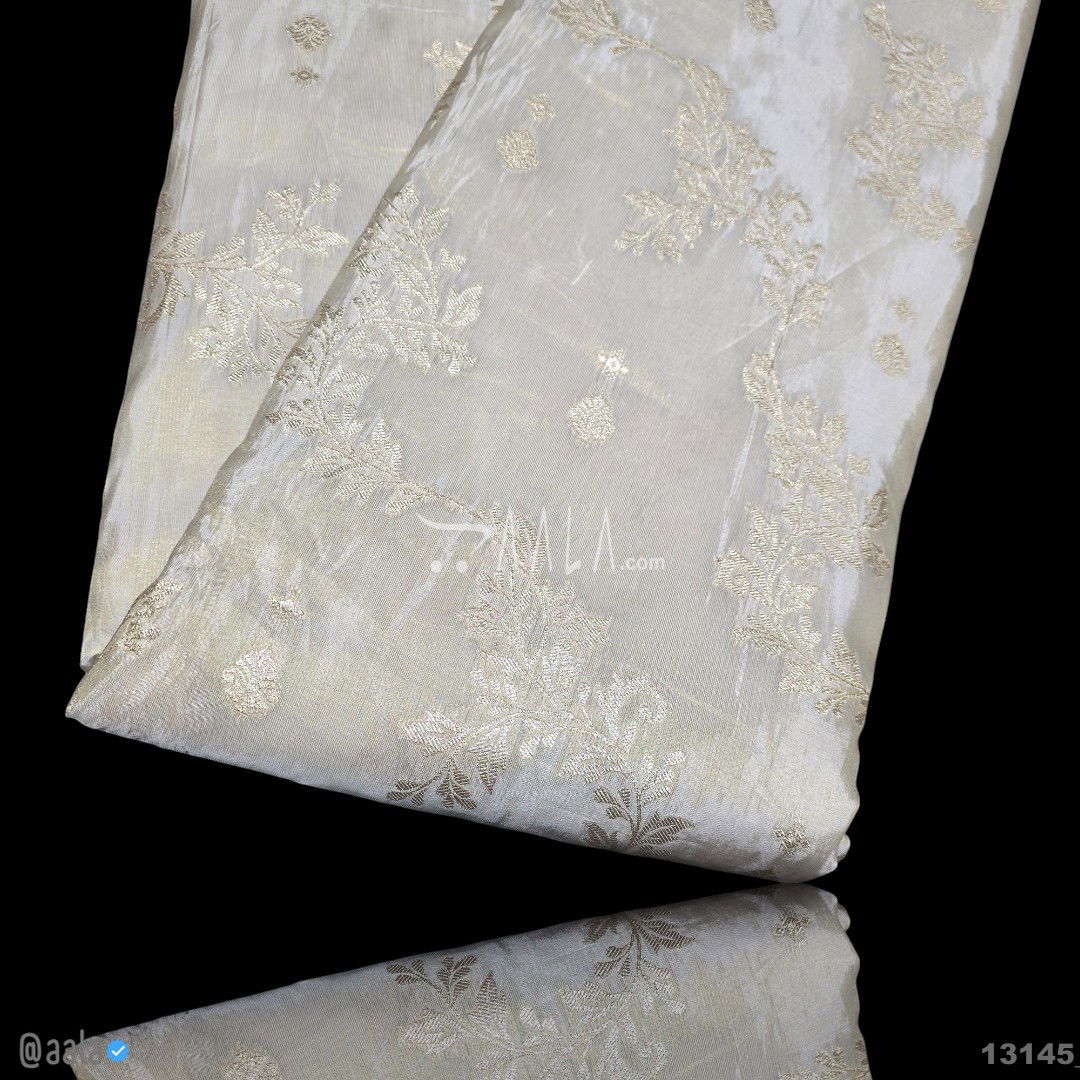 Banarsi-Tissue Silk Viscose 44-Inches DYEABLE Per-Metre #13145