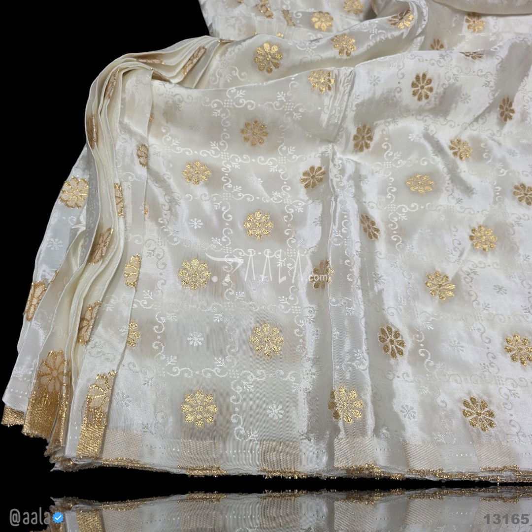 Banarsi Crepe Silk 44-Inches DYEABLE Per-Metre #13165