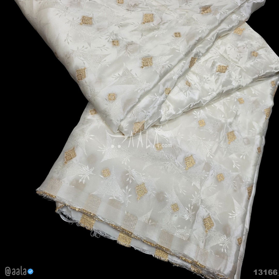 Banarsi Crepe Silk 44-Inches DYEABLE Per-Metre #13166