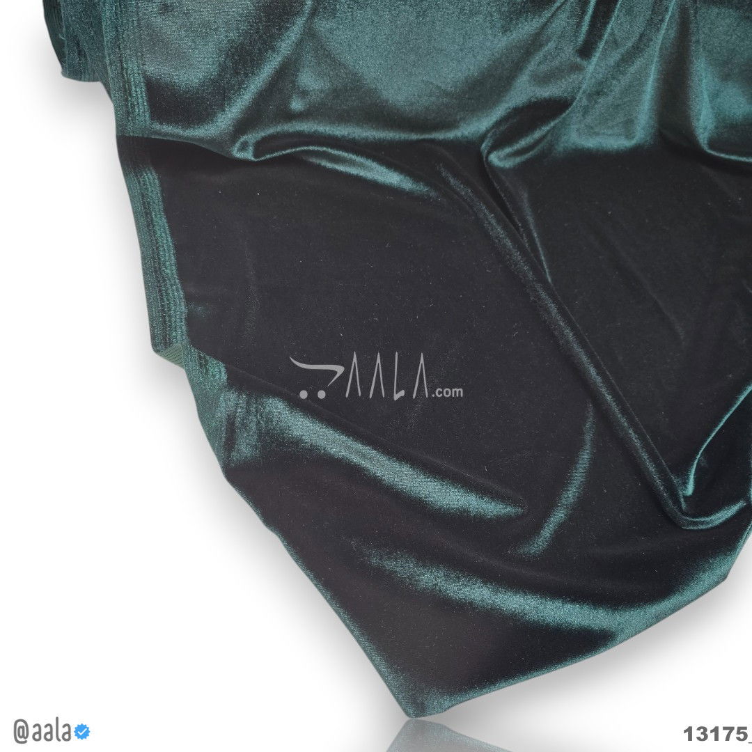 Silky Velvet Blend 58-Inches GREEN Per-Metre #13175