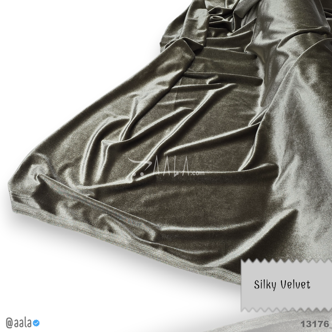 Silky Velvet Blend 58-Inches GOLD Per-Metre #13176