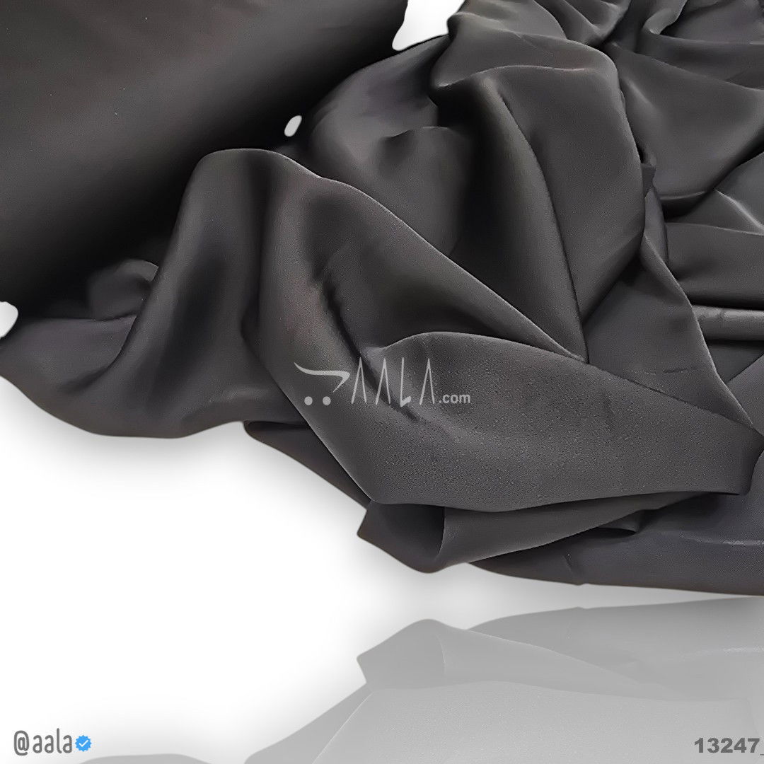 Bruno Silk Blend 58-Inches BLACK Per-Metre #13247