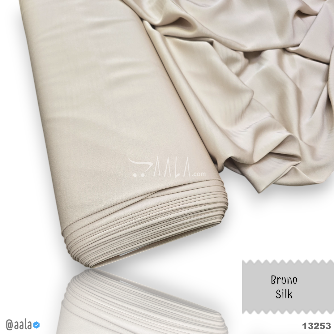 Bruno Silk Blend 58-Inches BISCUIT Per-Metre 
