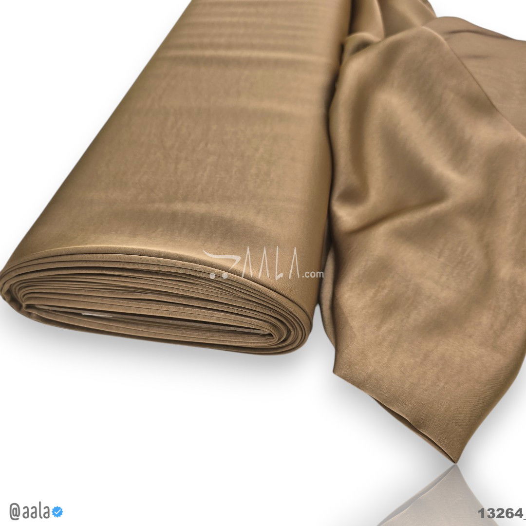 Bostan Silk Blend 58-Inches BROWN Per-Metre #13264