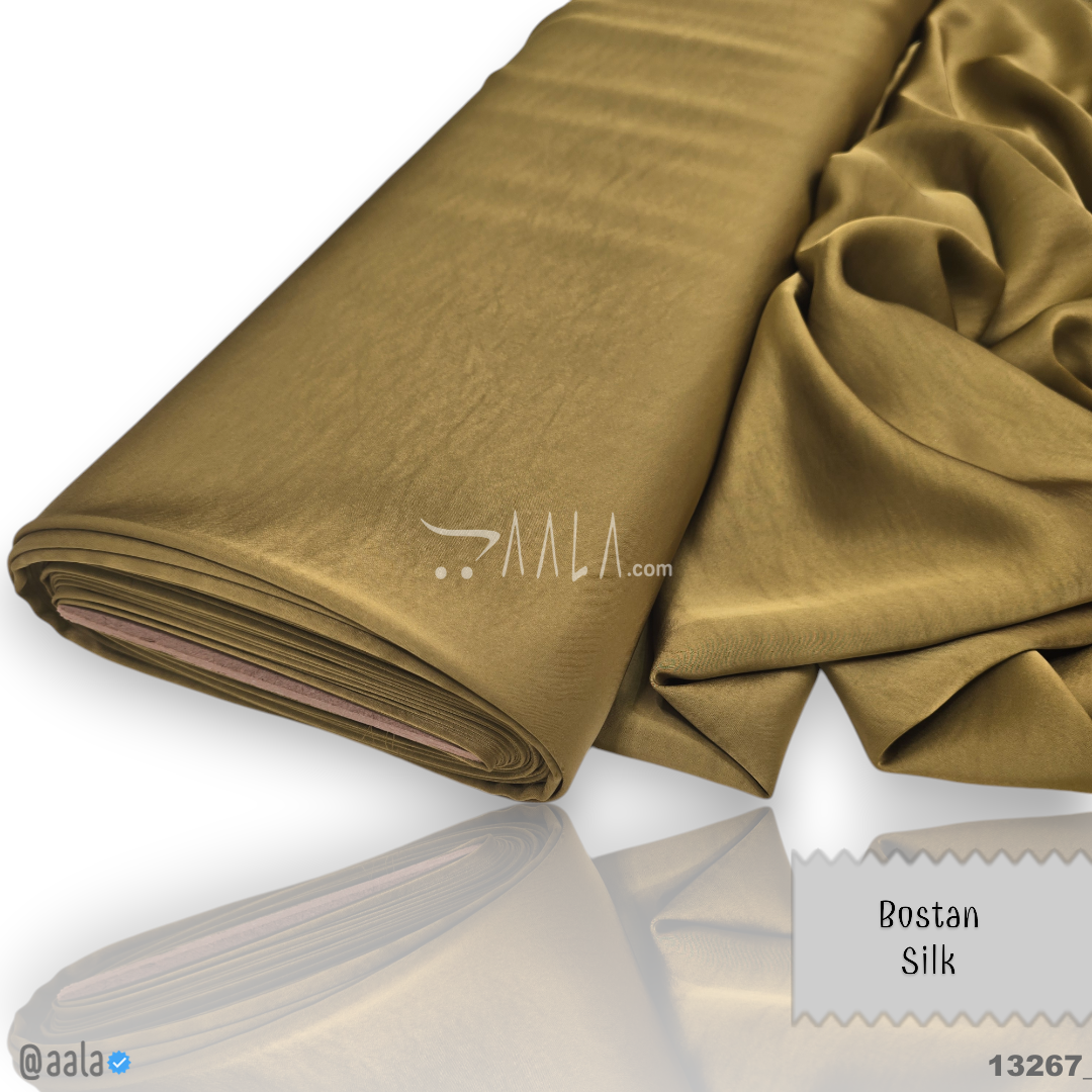 Bostan Silk Blend 58-Inches MUSTARD Per-Metre #13267
