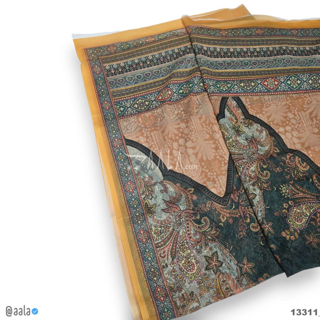 Printed-Tabby Chiffon Blend Dupatta-32-Inches PRINTED 2.25-Metres #13311