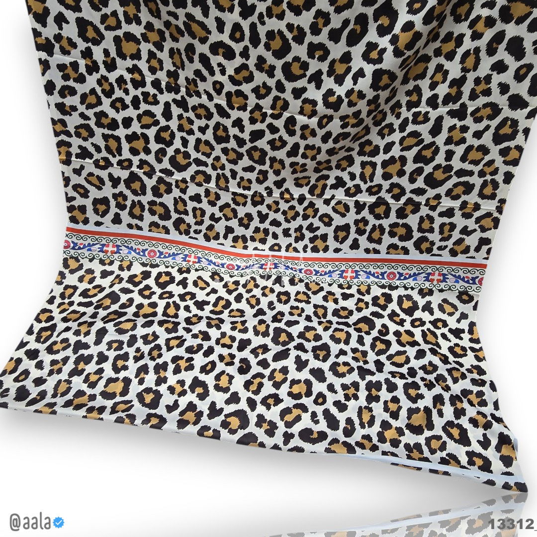 Printed Silk Blend 44-Inches PRINTED Per-Pc #13312