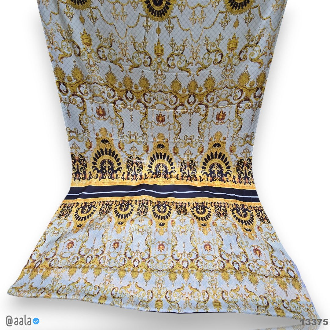 Printed Silk Blend 44-Inches PRINTED Per-Pc #13375