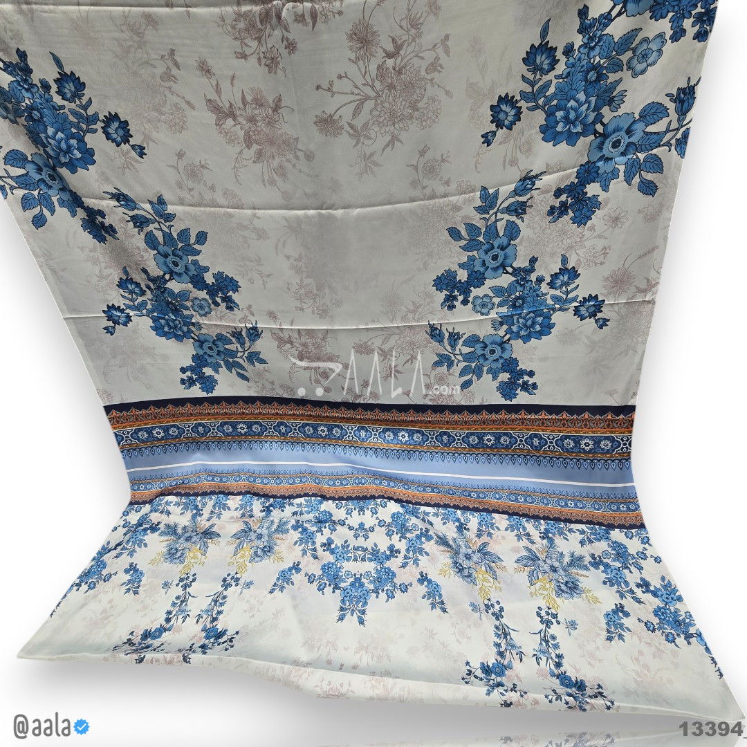 Printed Silk Blend 44-Inches PRINTED Per-Pc #13394