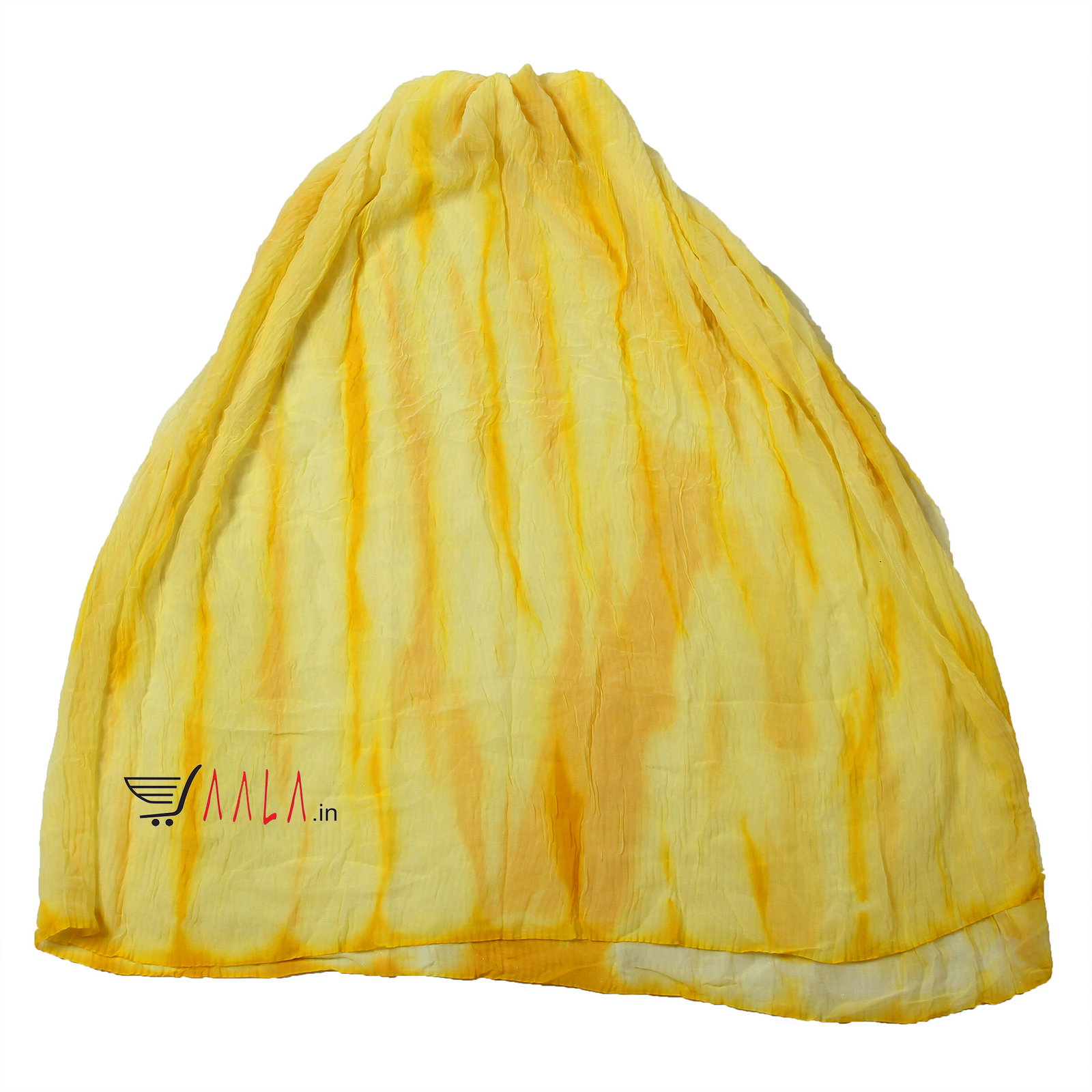 Tie Dye Crush Georgette Viscose 44 Inches Dyed Per Metre 