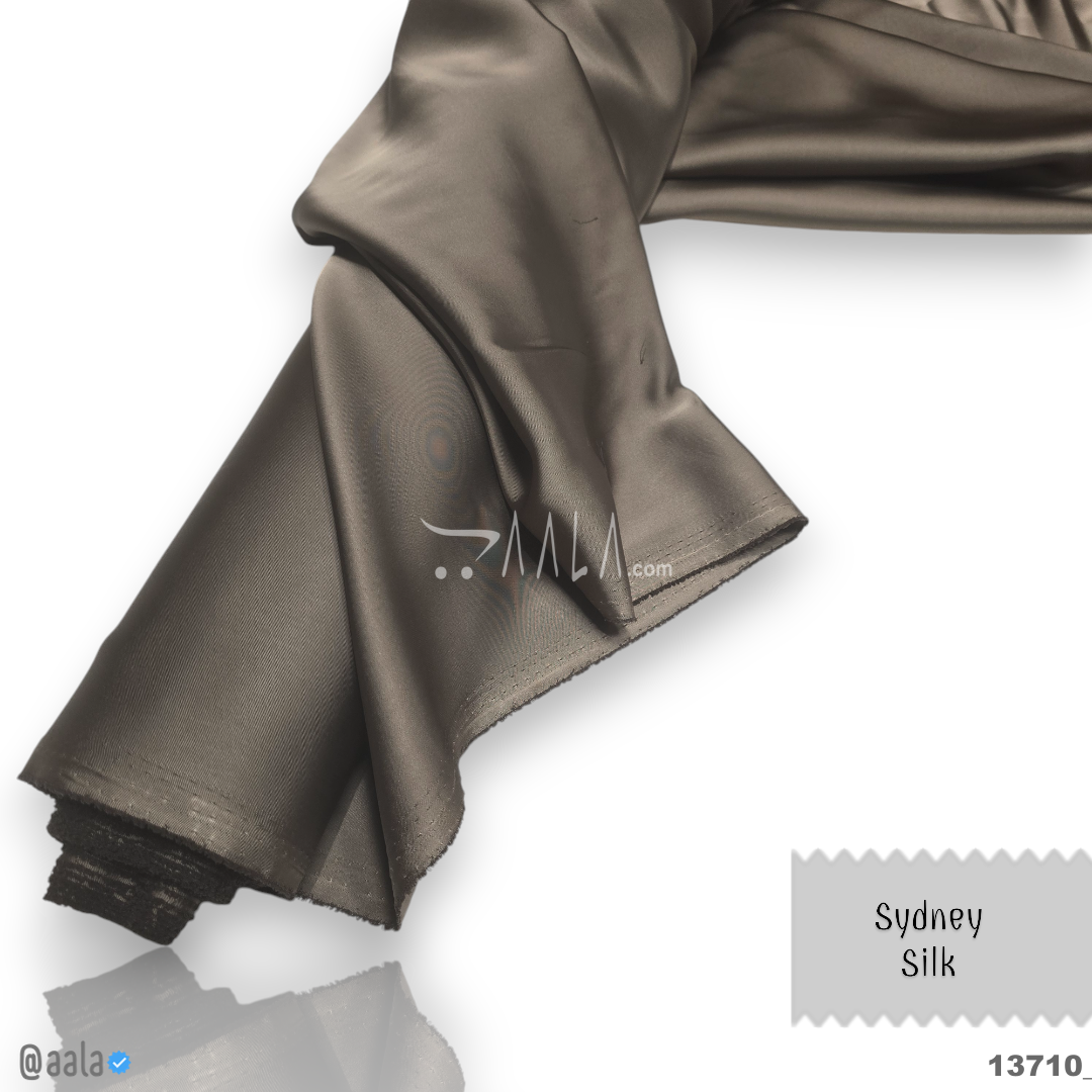 Sydney Silk Blend 58-Inches BROWN Per-Metre #13710