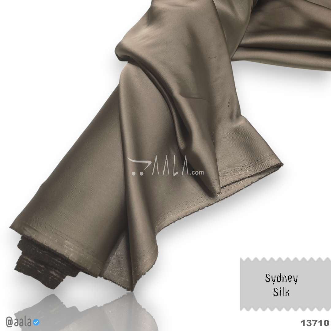 Sydney Silk Blend 58-Inches BROWN Per-Metre #13710