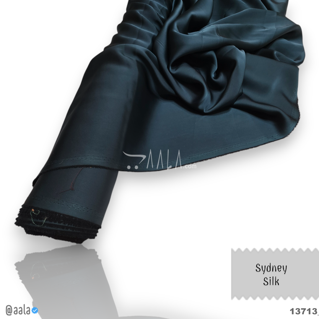 Sydney Silk Blend 58-Inches TEAL Per-Metre #13713