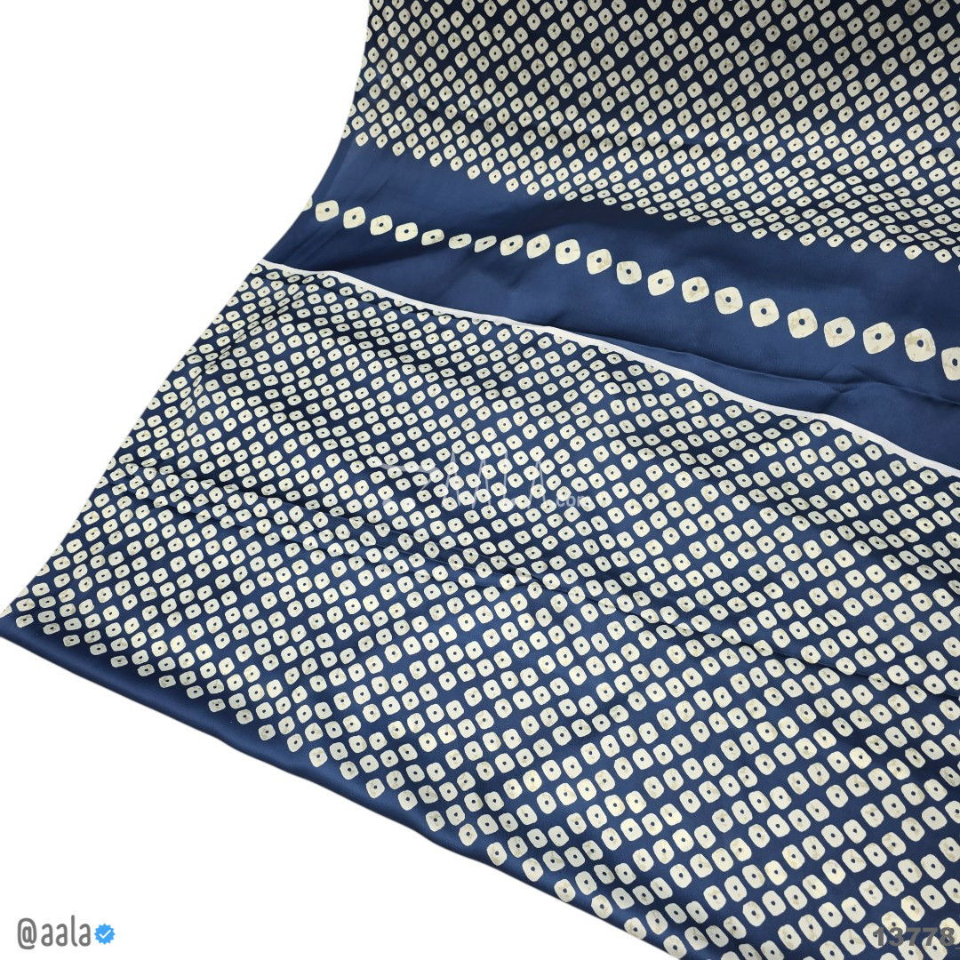 Printed Silk Blend 44-Inches PRINTED Per-Pc #13778