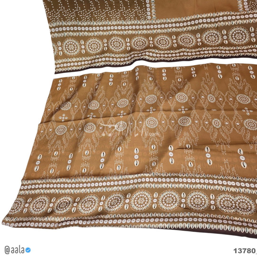Printed Silk Blend 44-Inches PRINTED Per-Pc #13780