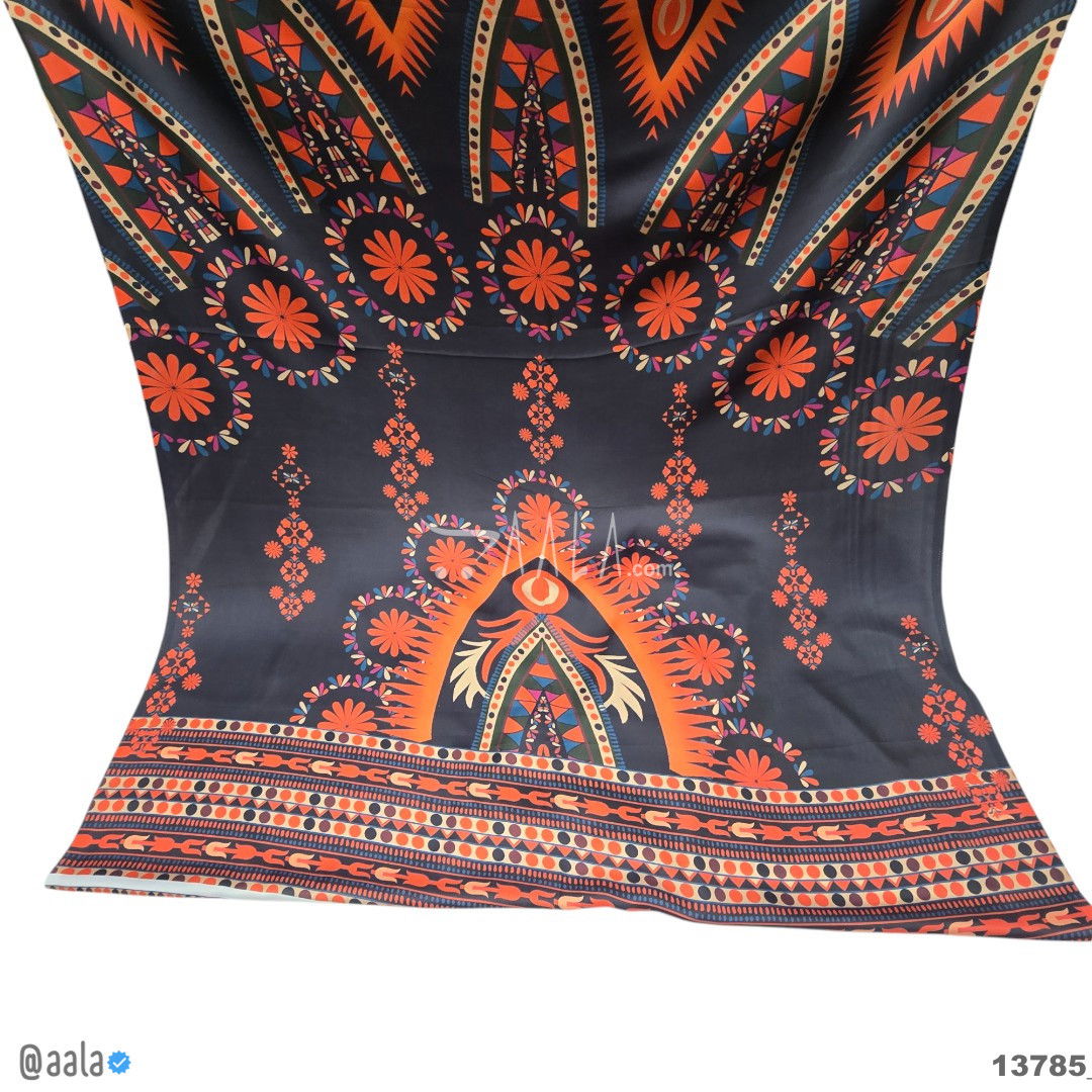 Printed Silk Blend 44-Inches PRINTED Per-Pc #13785