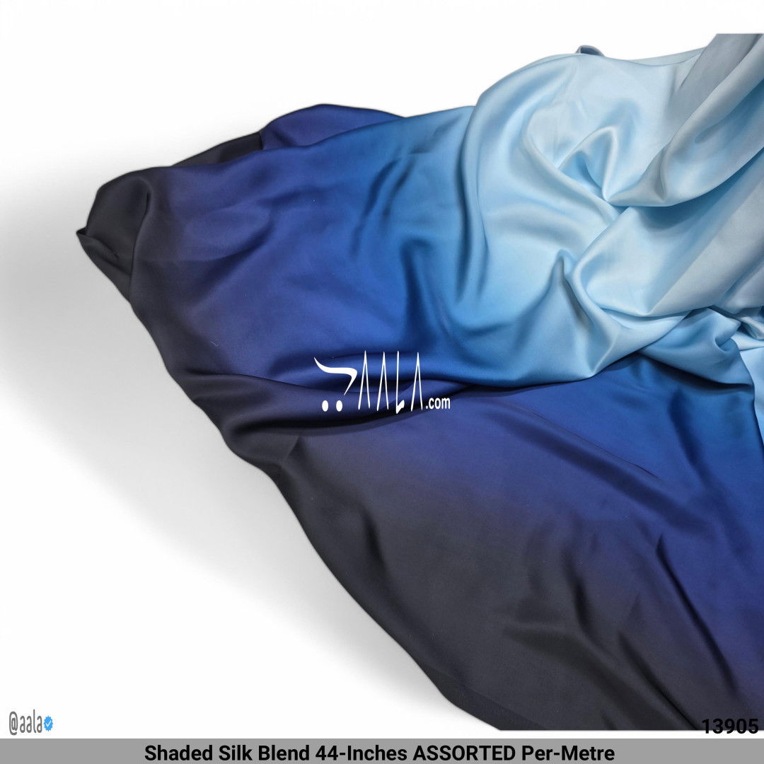 Shaded Silk Blend 44-Inches ASSORTED Per-Metre #13905