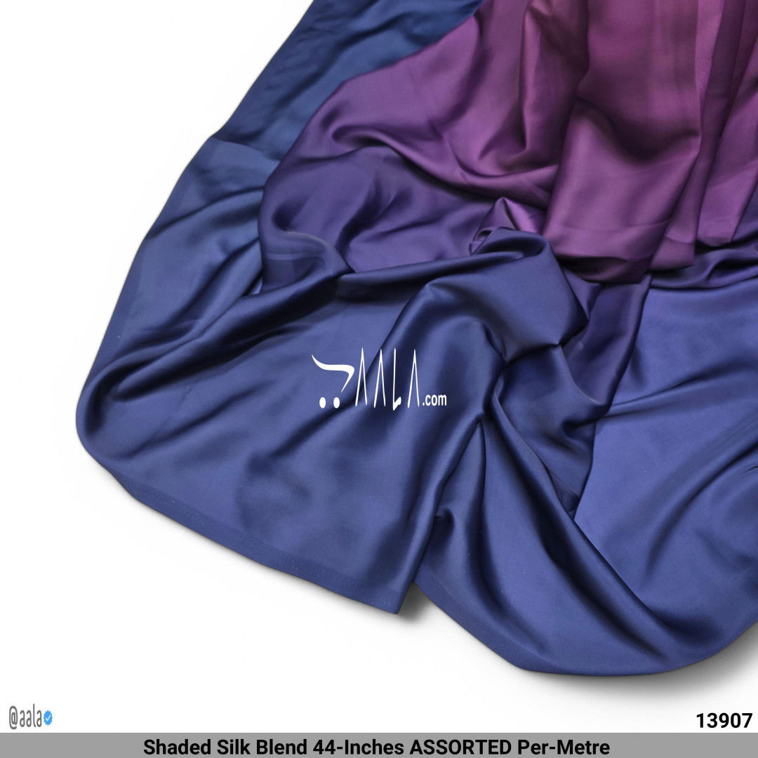 Shaded Silk Blend 44-Inches ASSORTED Per-Metre #13907