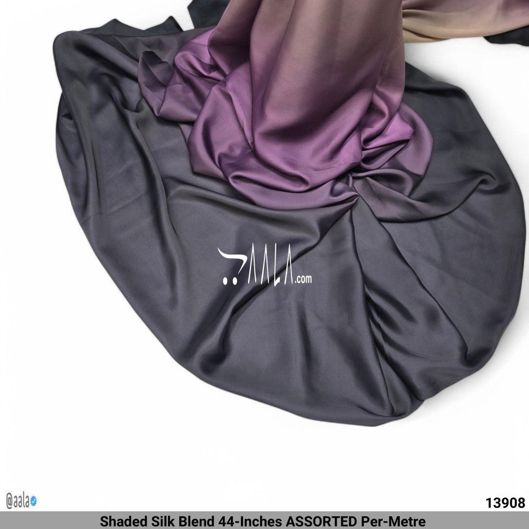 Shaded Silk Blend 44-Inches ASSORTED Per-Metre #13908