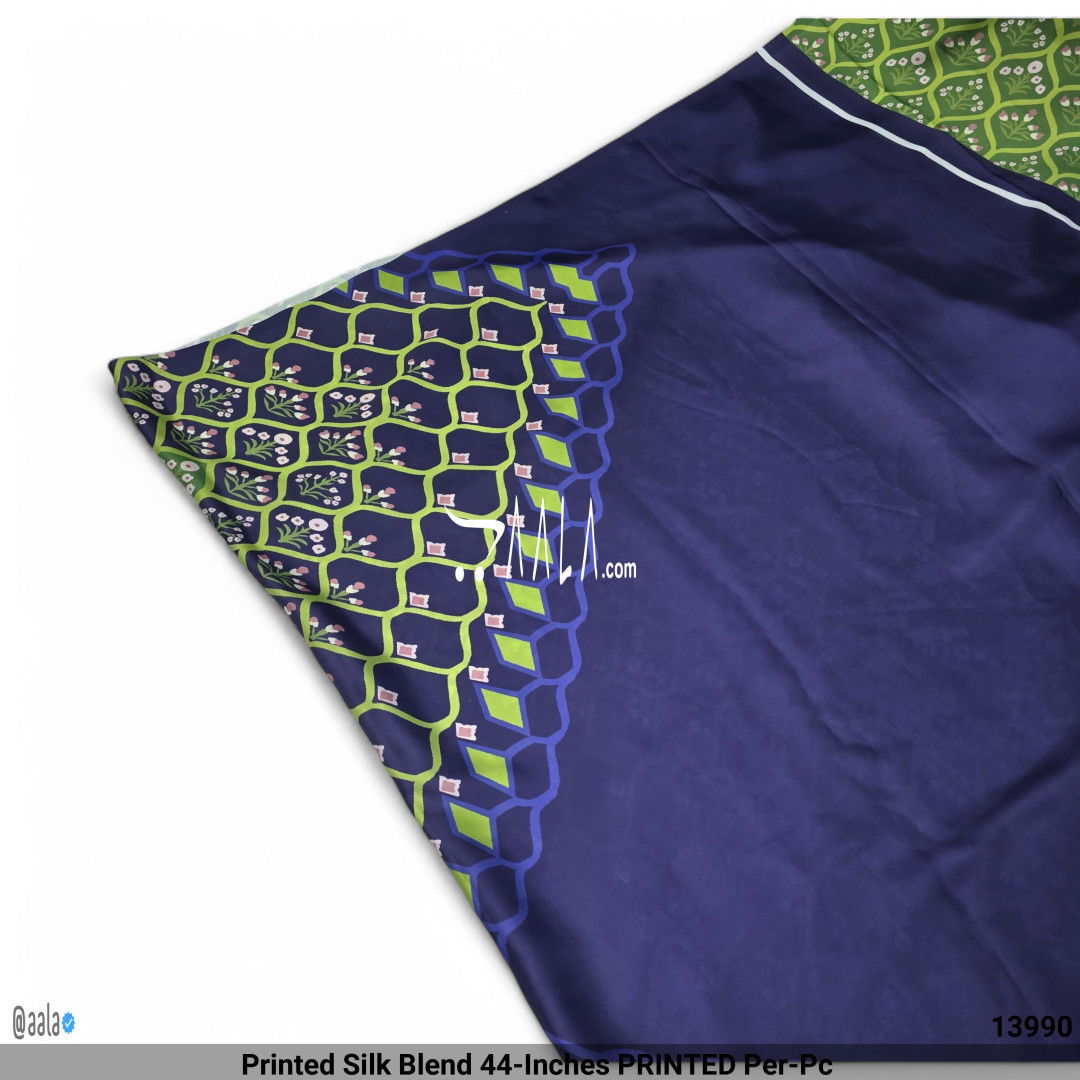 Printed Silk Blend 44-Inches PRINTED Per-Pc #13990