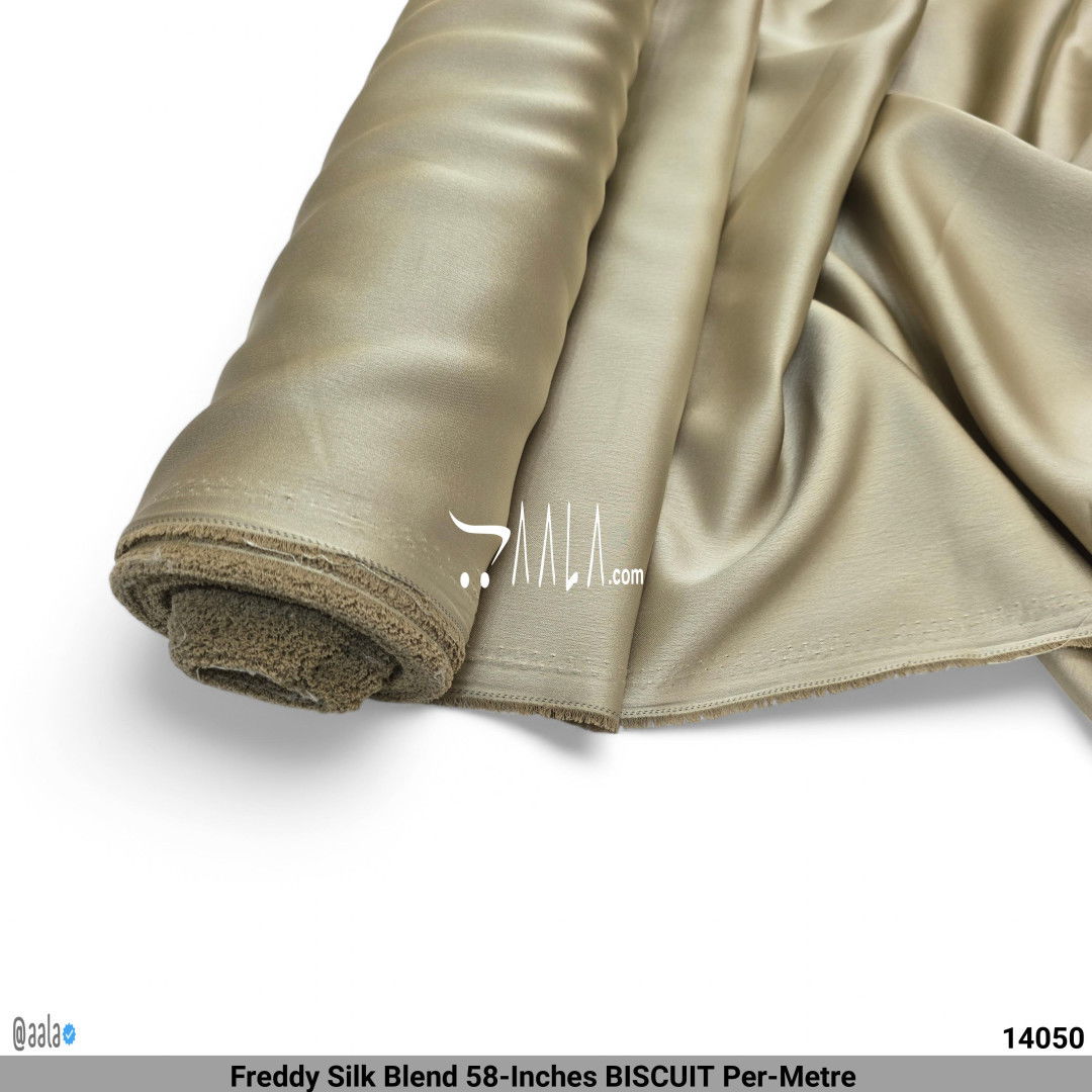 Freddy Silk Blend 58-Inches BISCUIT Per-Metre #14050