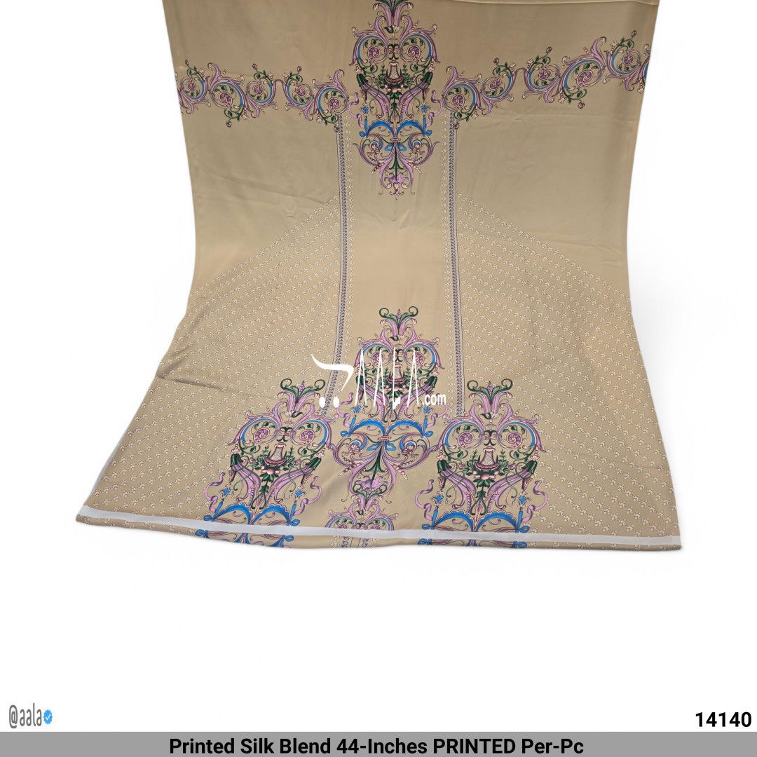 Printed Silk Blend 44-Inches PRINTED Per-Pc #14140
