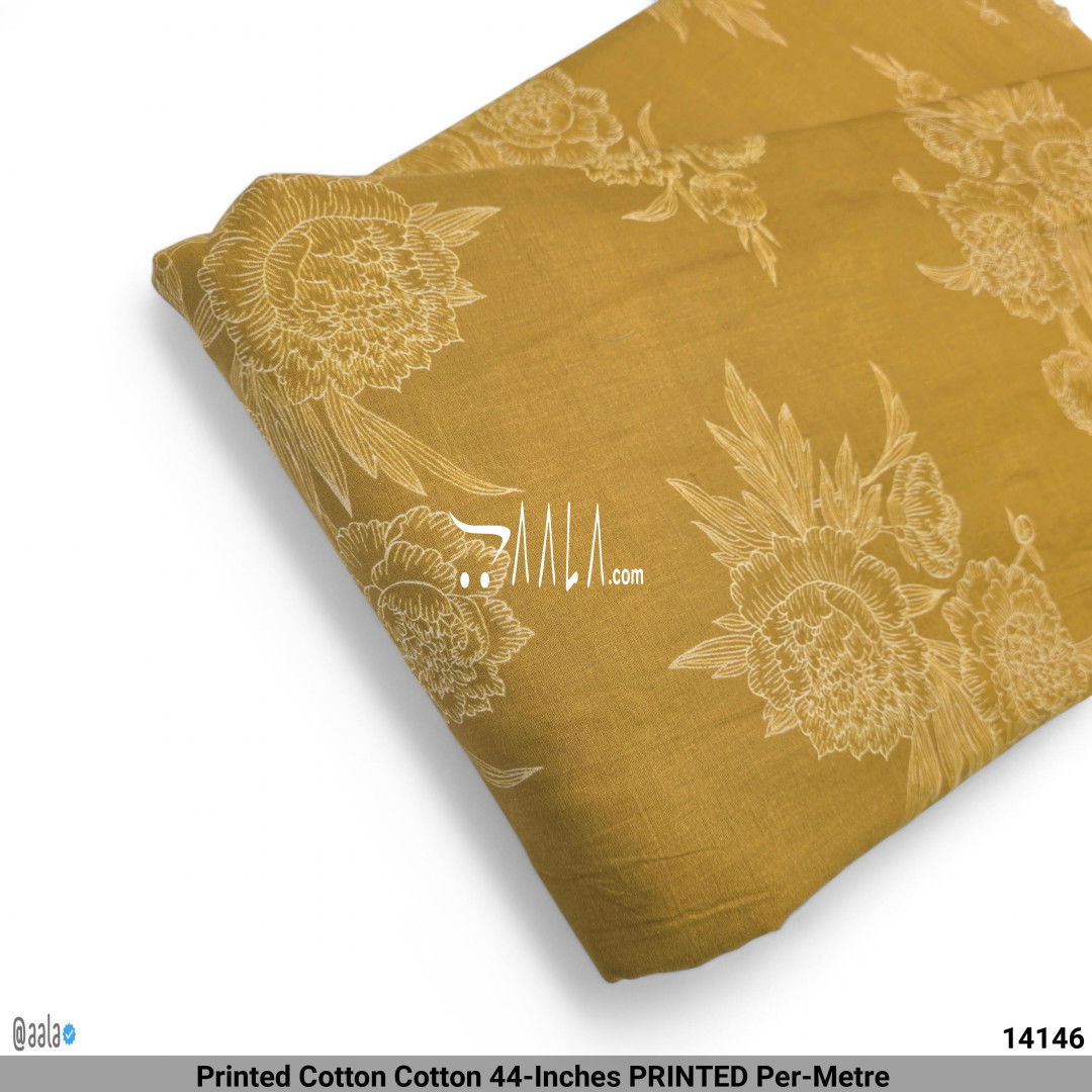 Printed Cotton Cotton 44-Inches PRINTED Per-Metre #14146