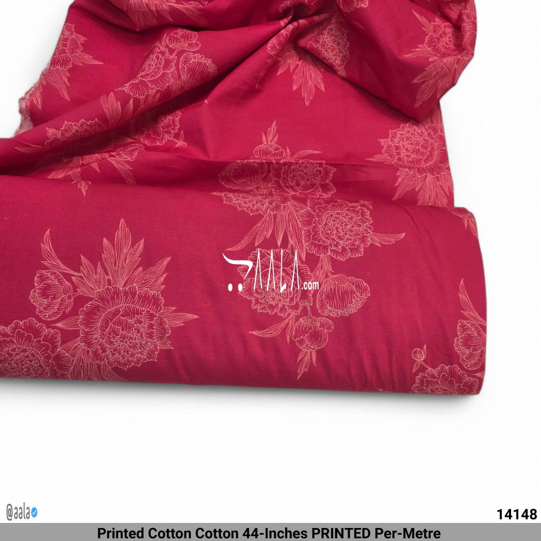 Printed Cotton Cotton 44-Inches PRINTED Per-Metre #14148