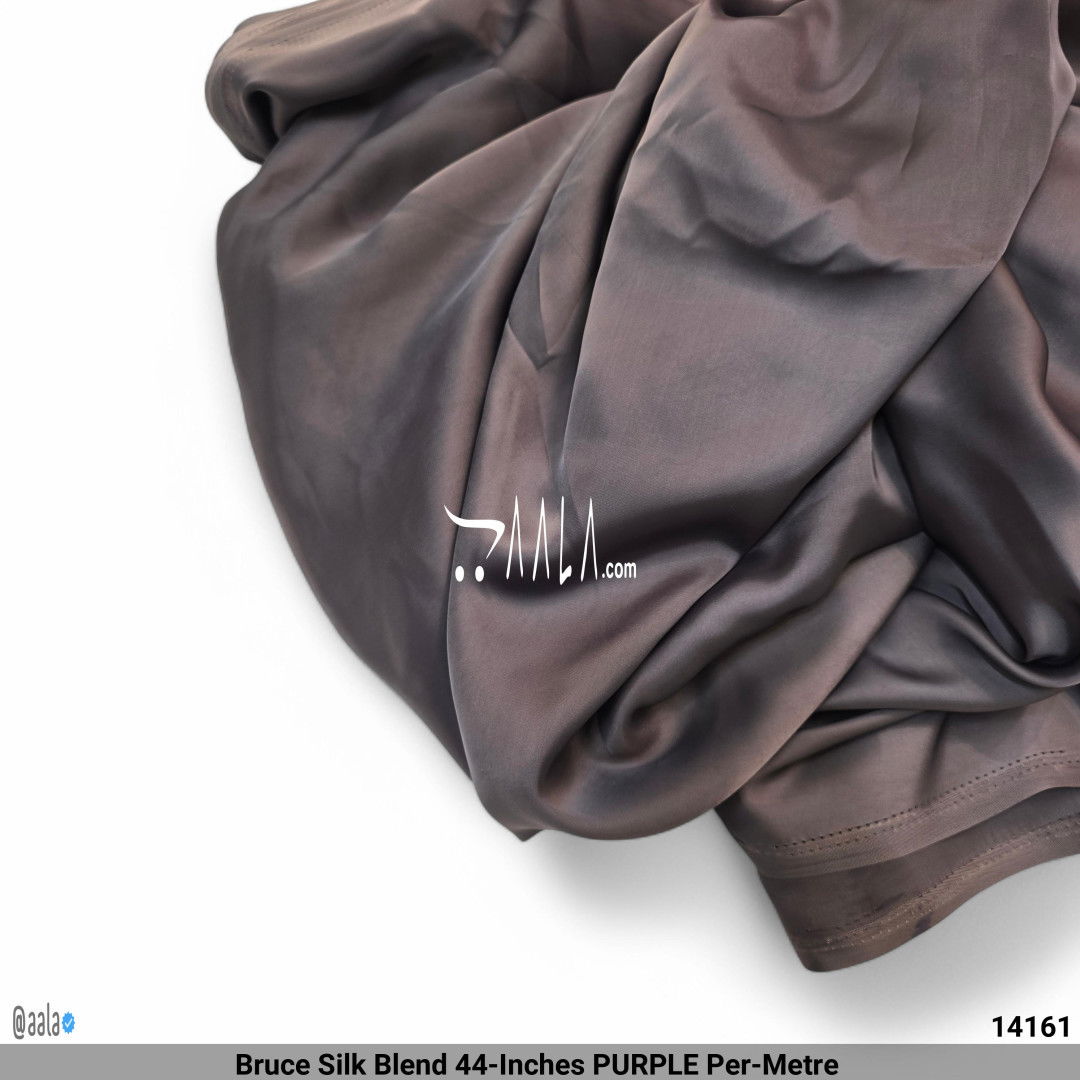 Bruce Silk Blend 44-Inches PURPLE Per-Metre #14161