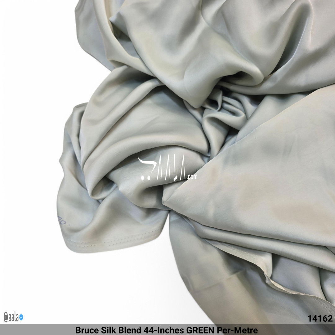 Bruce Silk Blend 44-Inches GREEN Per-Metre #14162