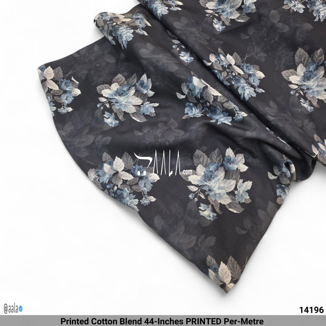 Printed Cotton Blend 44-Inches PRINTED Per-Metre #14196