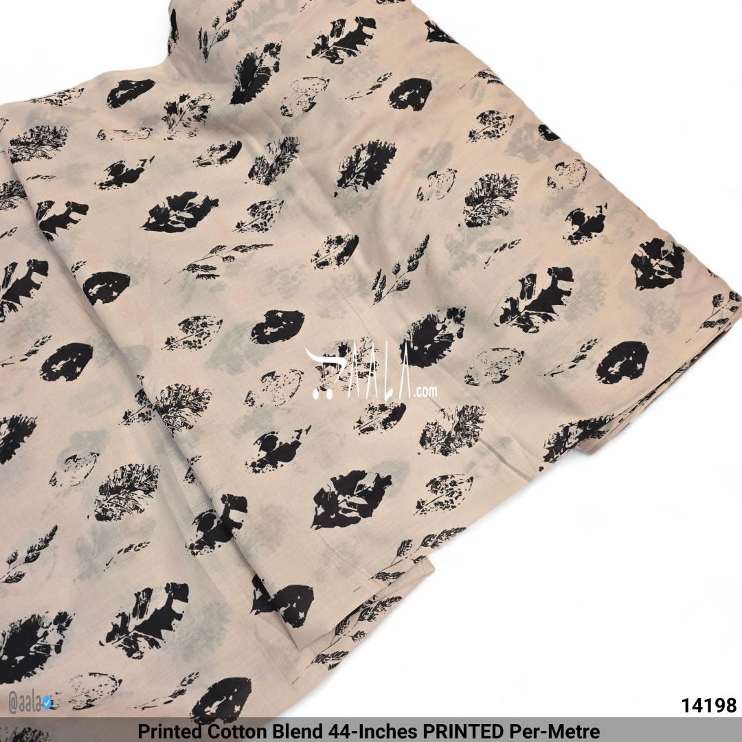 Printed Cotton Blend 44-Inches PRINTED Per-Metre #14198
