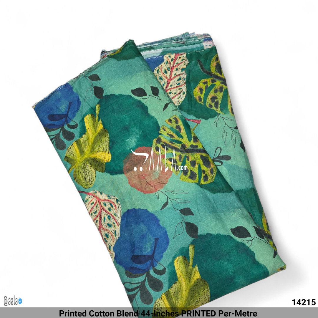 Printed Cotton Blend 44-Inches PRINTED Per-Metre #14215