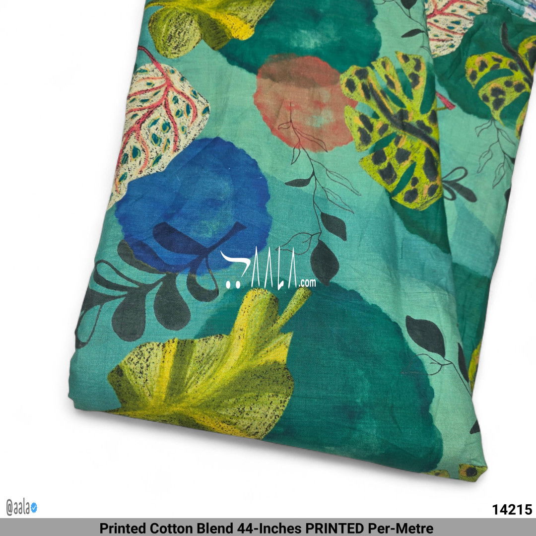 Printed Cotton Blend 44-Inches PRINTED Per-Metre #14215
