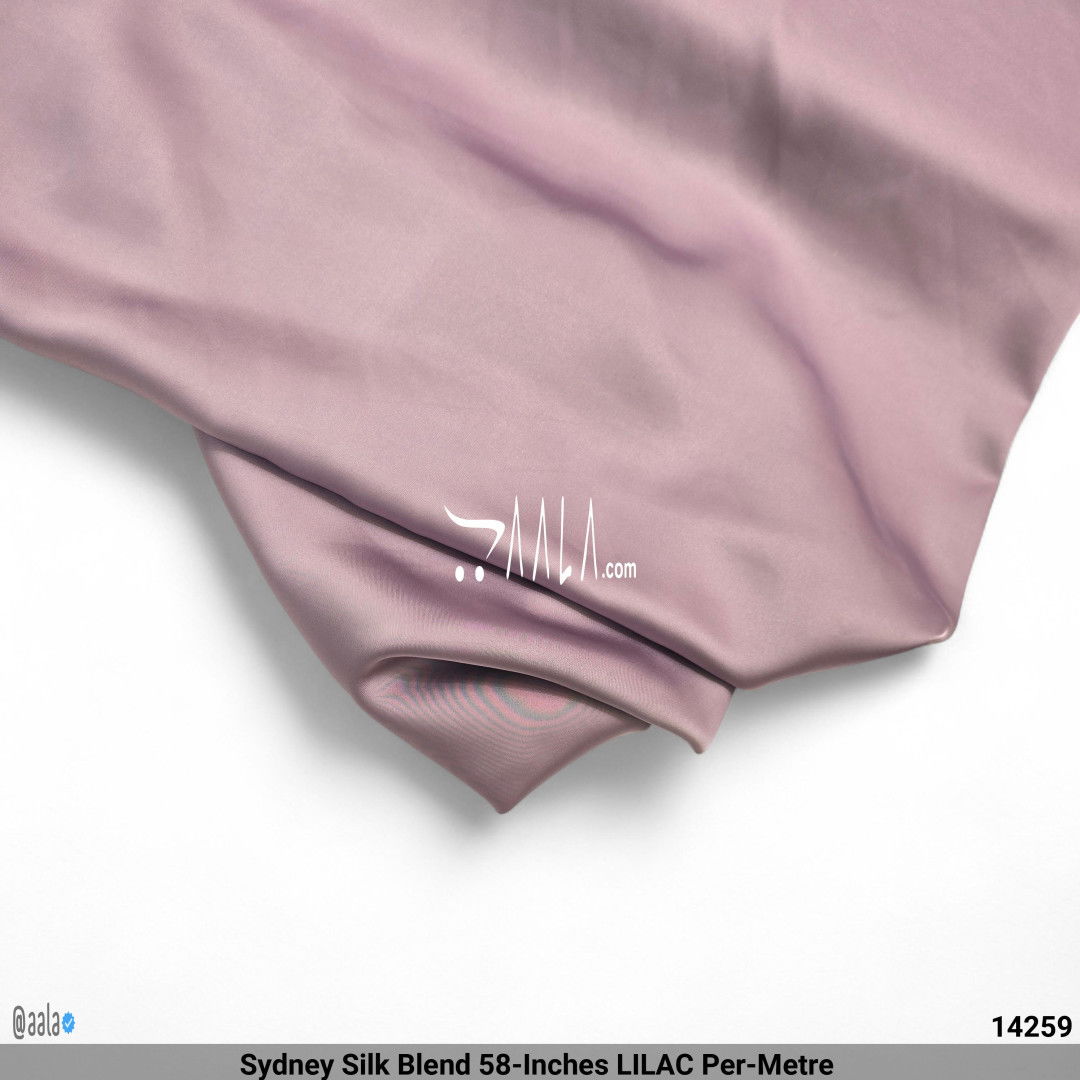 Sydney Silk Blend 58-Inches LILAC Per-Metre 