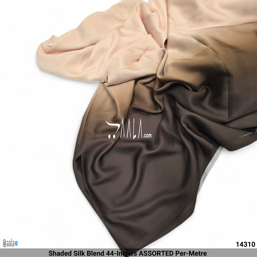 Shaded Silk Blend 44-Inches ASSORTED Per-Metre 