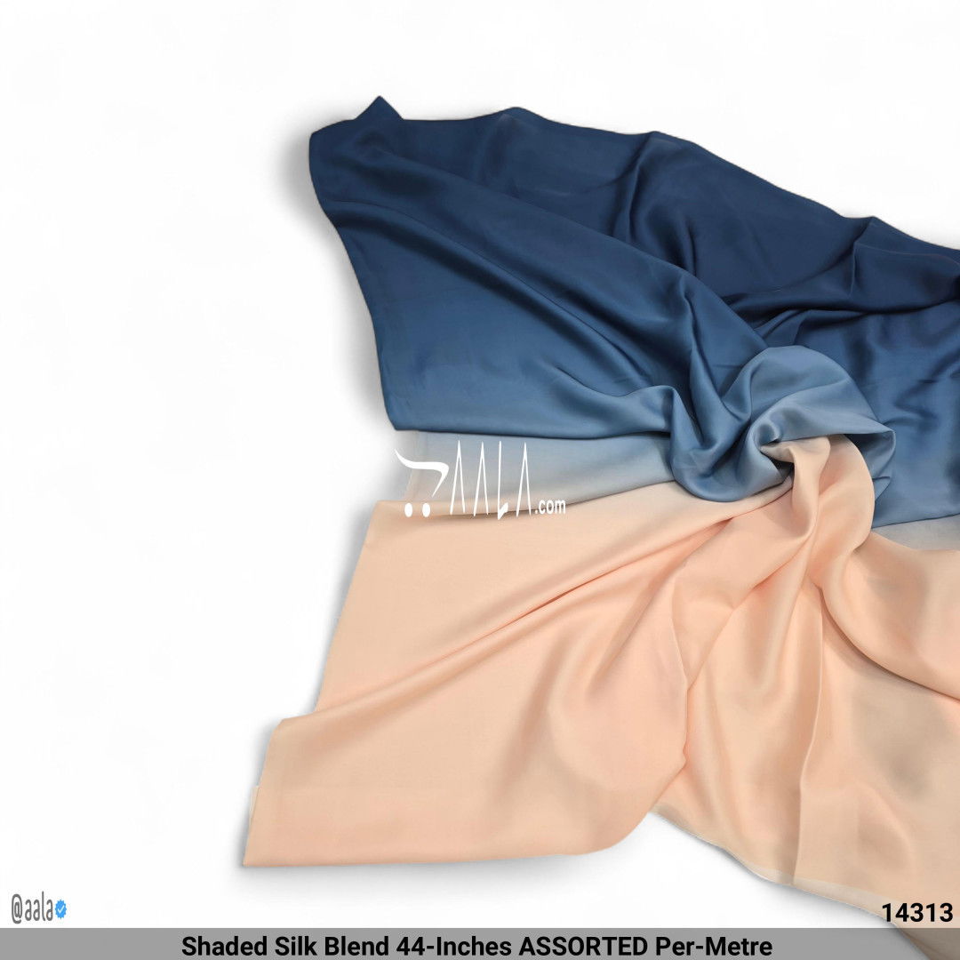 Shaded Silk Blend 44-Inches ASSORTED Per-Metre #14313
