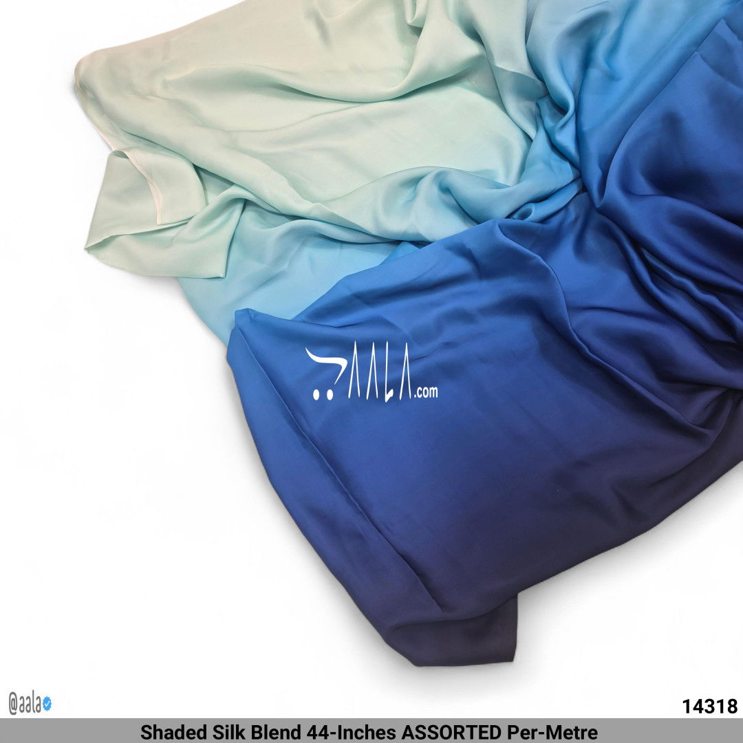 Shaded Silk Blend 44-Inches ASSORTED Per-Metre #14318