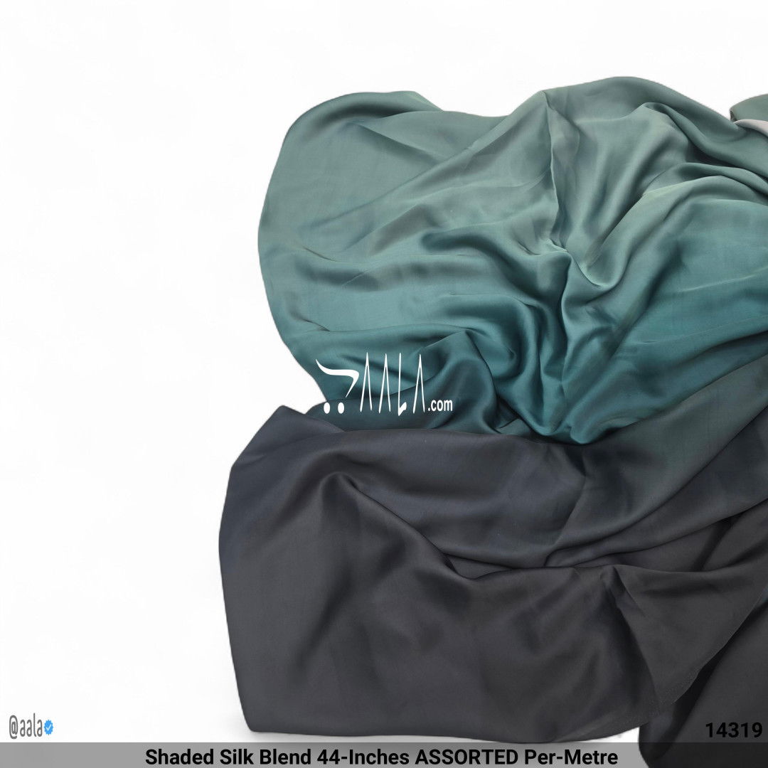 Shaded Silk Blend 44-Inches ASSORTED Per-Metre #14319