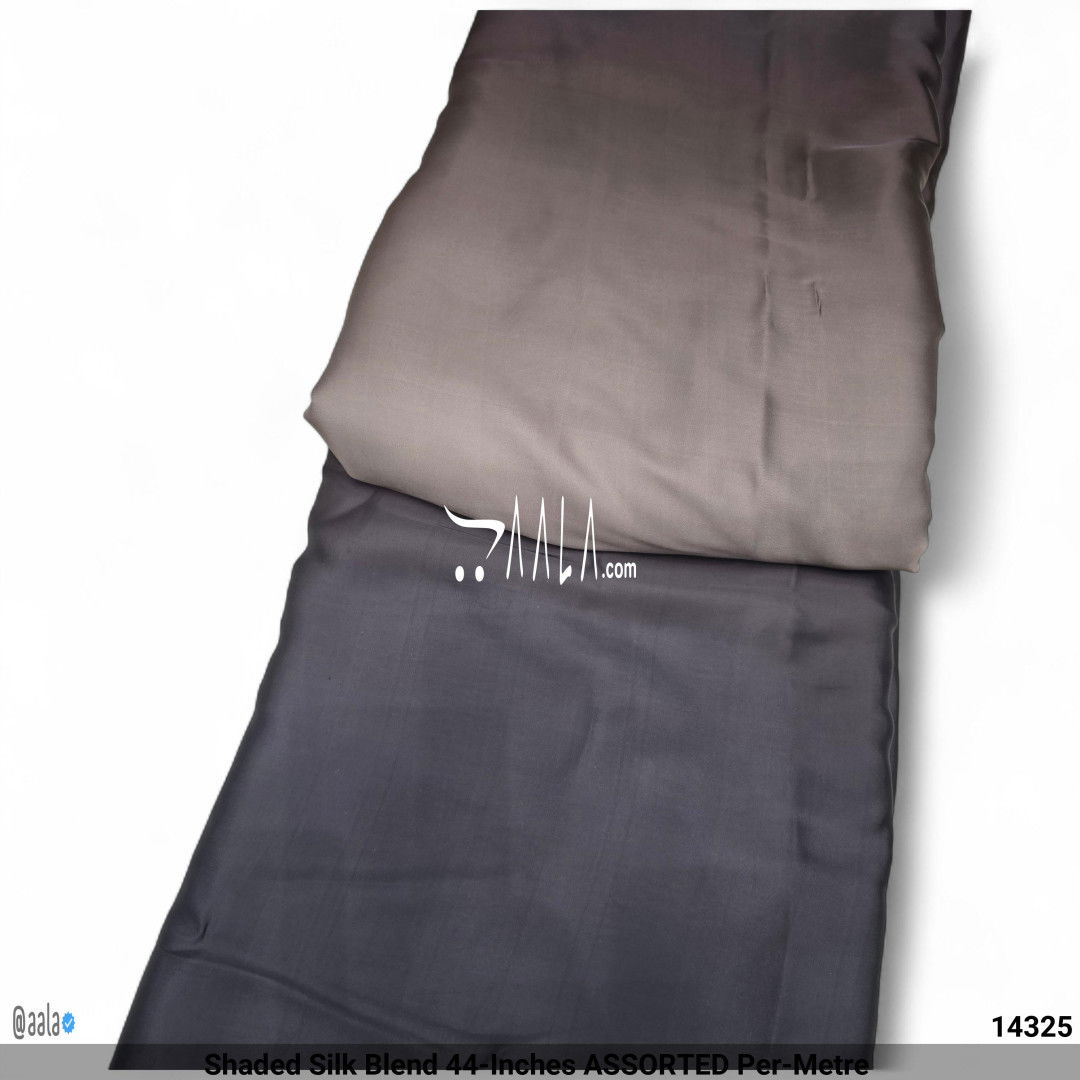 Shaded Silk Blend 44-Inches ASSORTED Per-Metre #14325