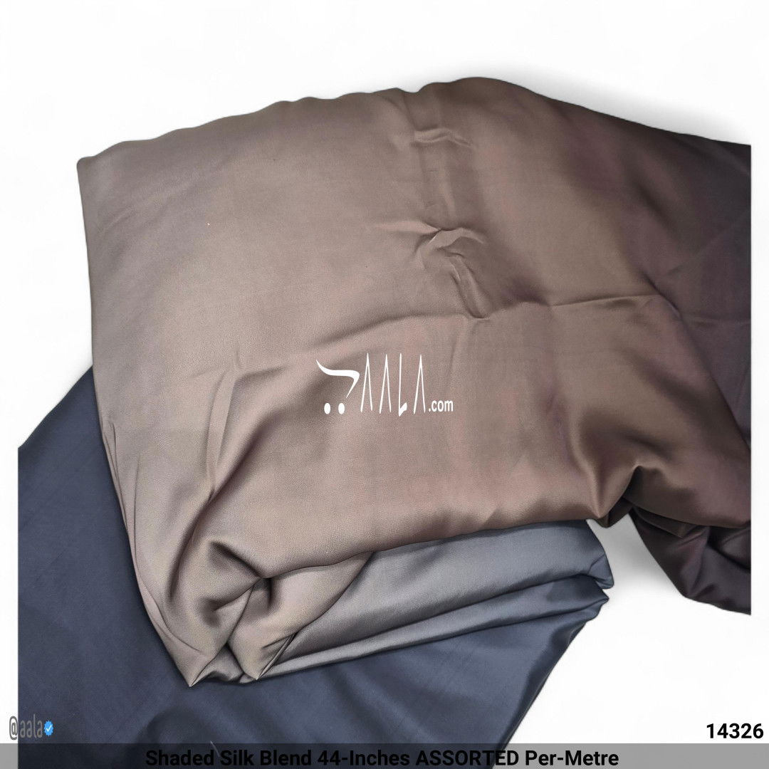 Shaded Silk Blend 44-Inches ASSORTED Per-Metre #14326