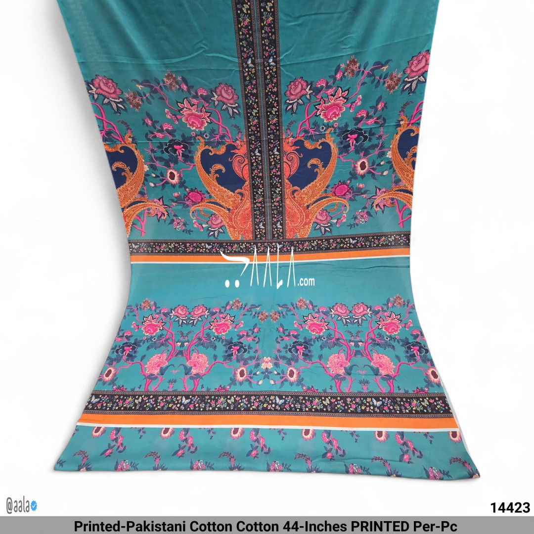 Printed-Pakistani Cotton Cotton 44-Inches PRINTED Per-Pc #14423