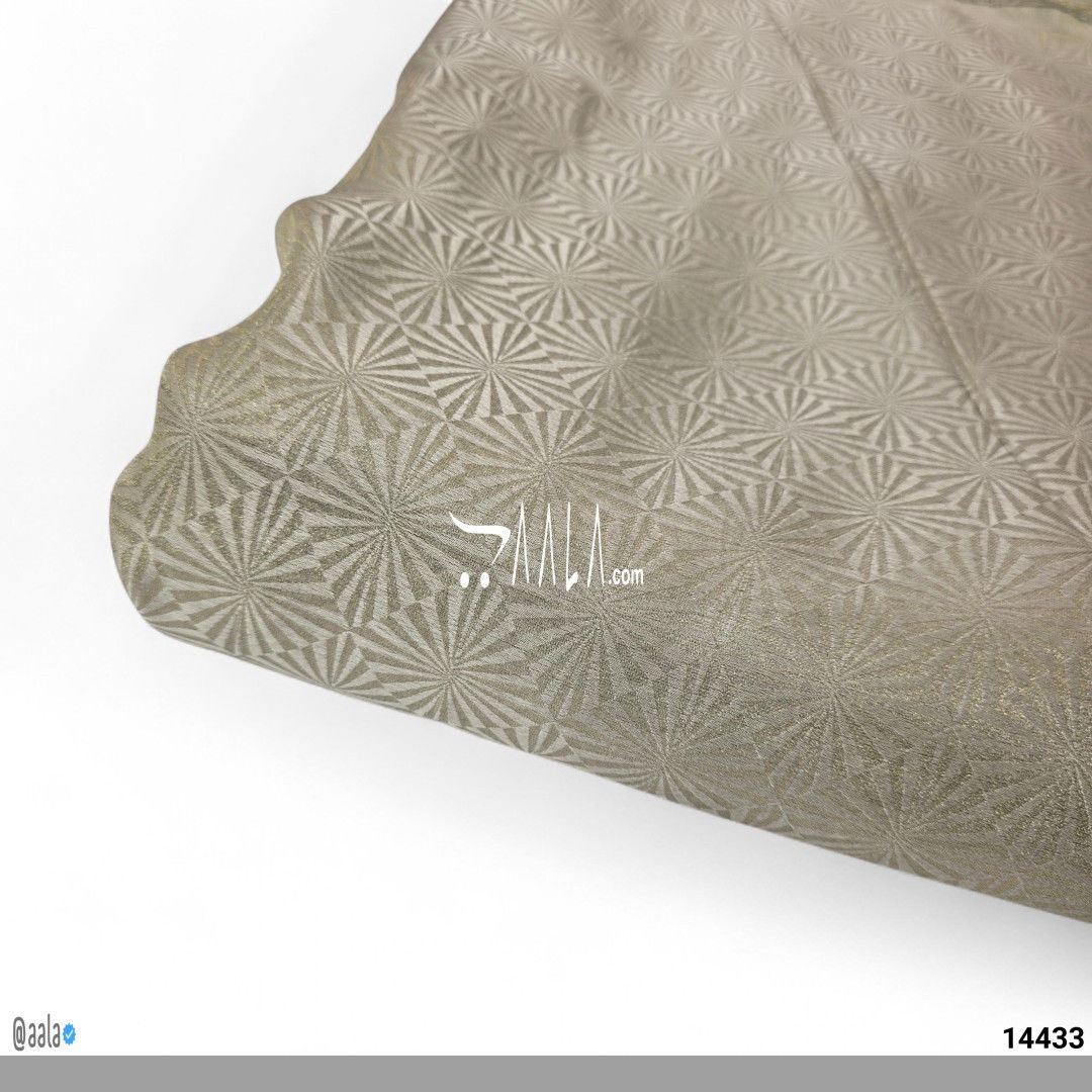 Jacquard-Tissue Silk Viscose 44-Inches DYEABLE Per-Metre