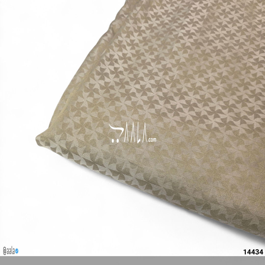 Jacquard-Tissue Silk Viscose 44-Inches DYEABLE Per-Metre