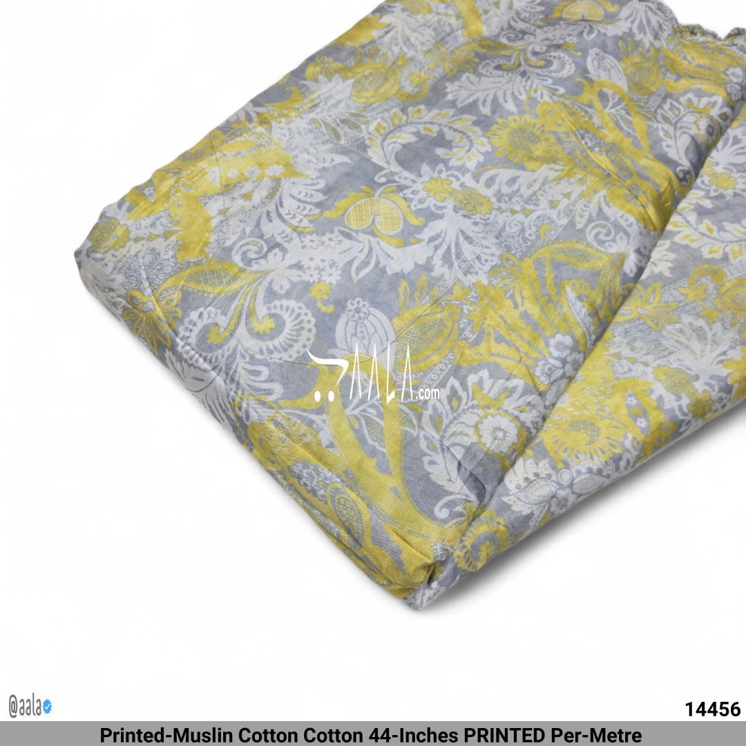 Printed-Muslin Cotton Cotton 44-Inches PRINTED Per-Metre 