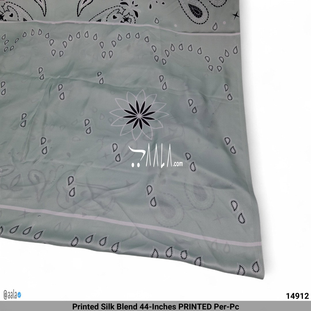 Printed Silk Blend 44-Inches PRINTED Per-Pc