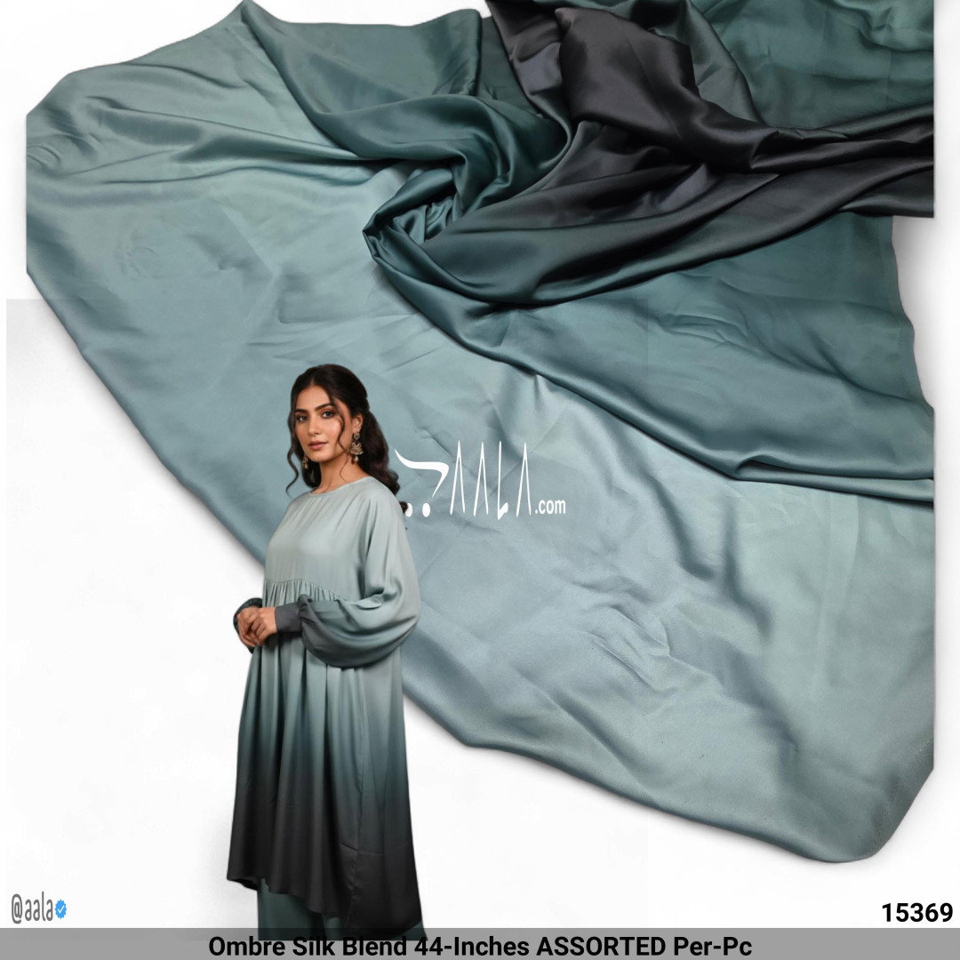 Ombre Silk Blend 44-Inches ASSORTED Per-Metre