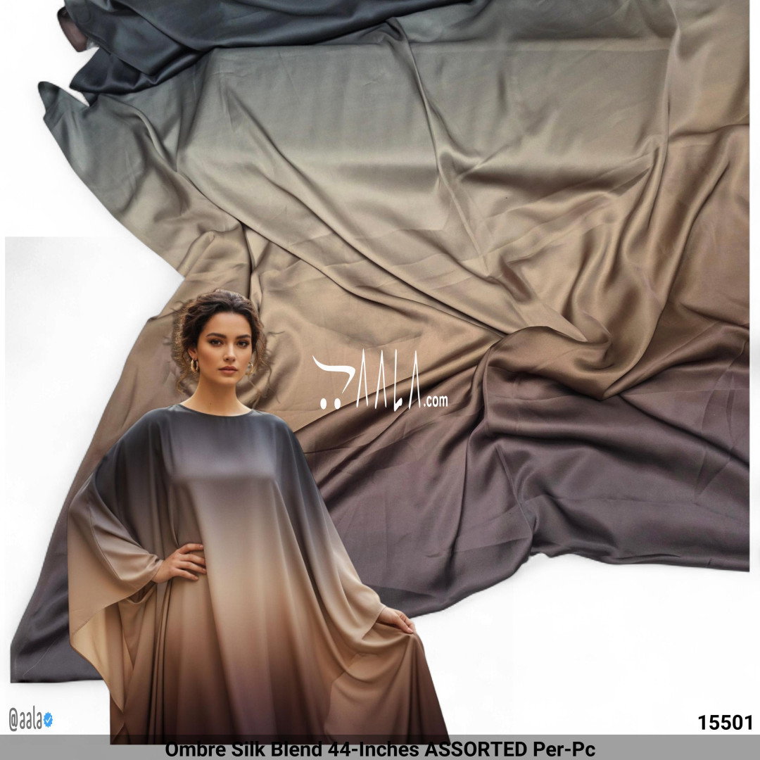 Ombre Silk Blend 44-Inches ASSORTED Per-Metre