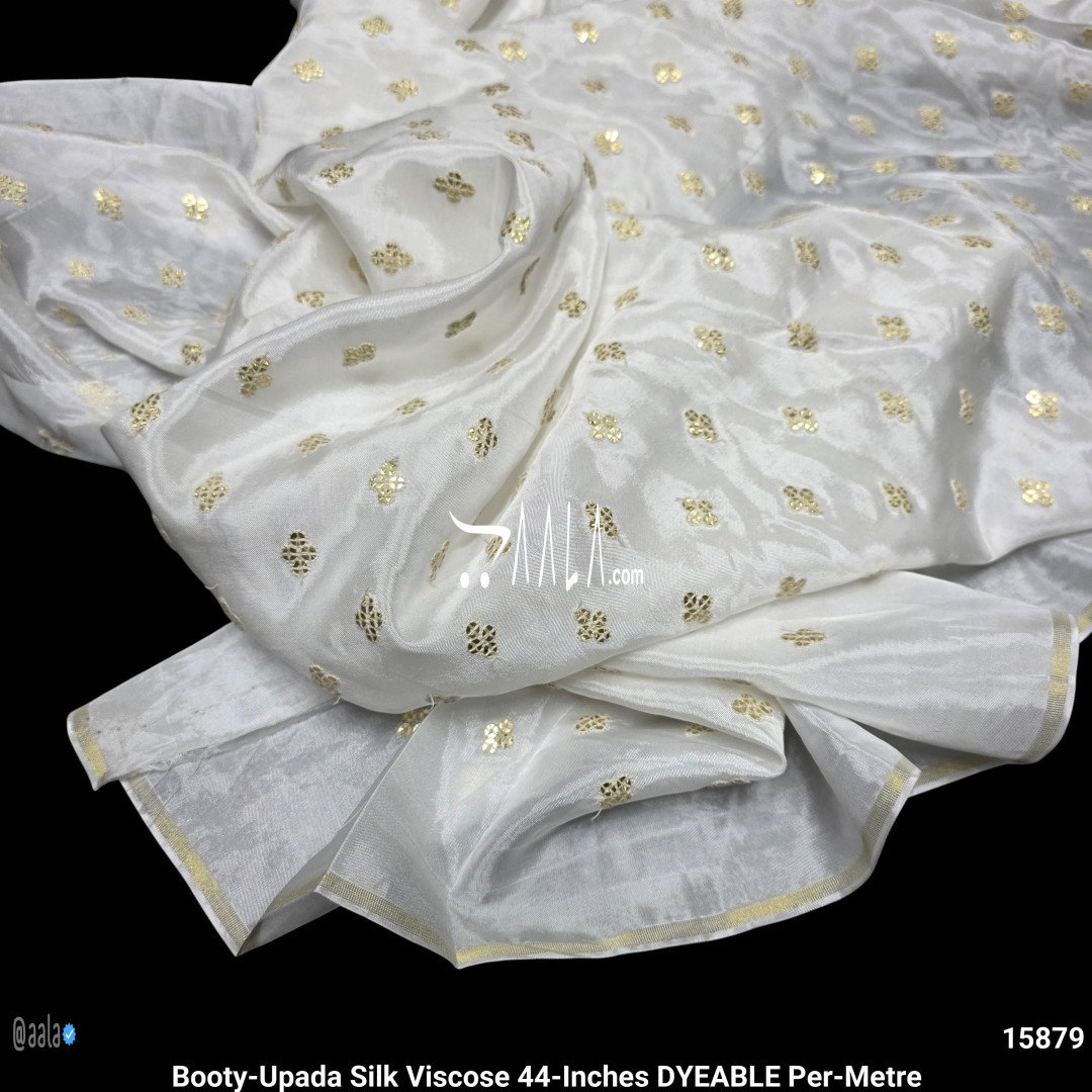 Booty-Upada Silk Viscose 44-Inches DYEABLE Per-Metre